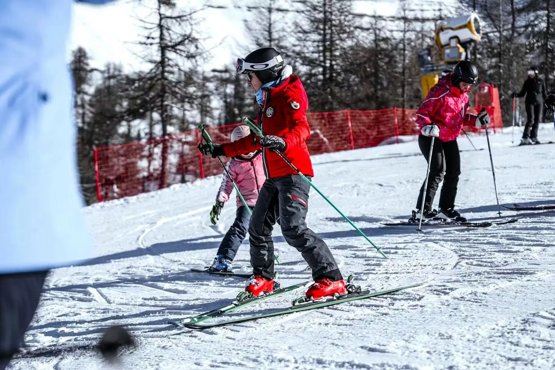 Lezione privata di sci per bambini a Madonna di Campiglio