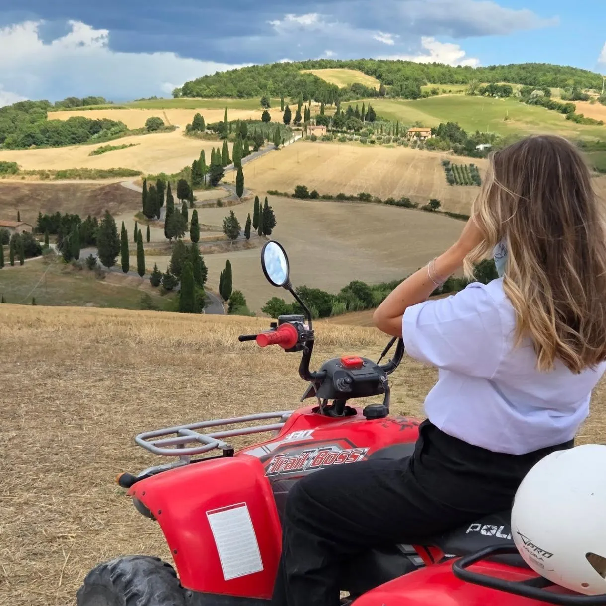 Escursione in quad in Val d'Orcia da Pienza