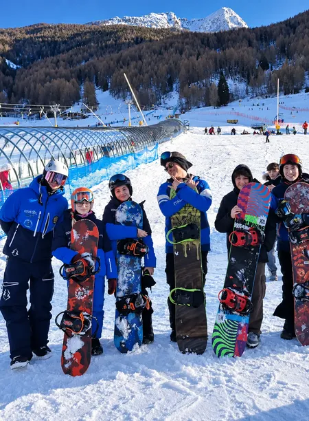 Lezione privata di snowboard in Aprica per tutti i livelli