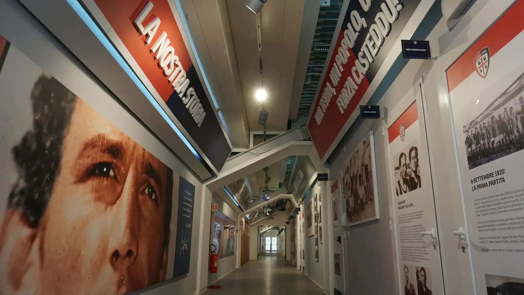 Visita guidata allo stadio Unipol Domus e al Museo del Cagliari Calcio