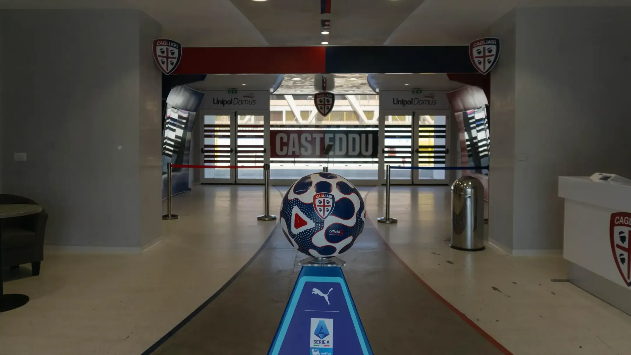 Visita guidata allo stadio Unipol Domus e al Museo del Cagliari Calcio