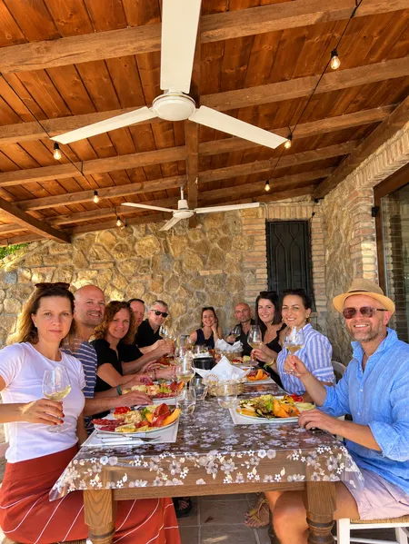 Degustazione di 4 vini con pranzo toscano a Montepulciano