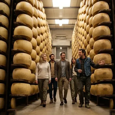 Dairy Tour and Parmigiano Reggiano Tasting in Parma