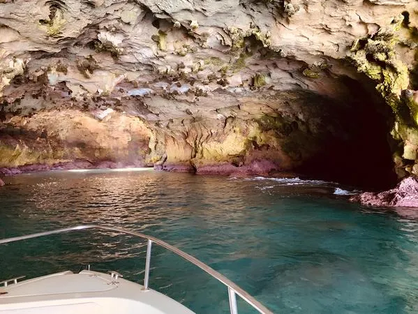 Giro in barca alle grotte di Polignano a Mare  in condivisione