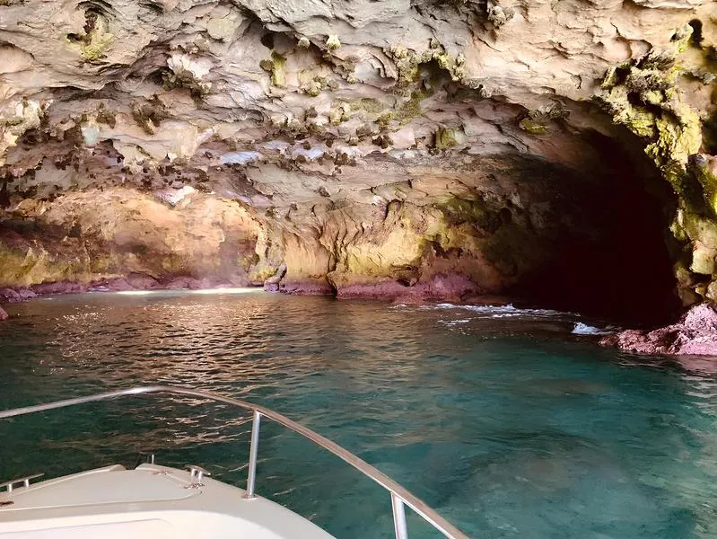 Giro in barca alle grotte di Polignano a Mare  in condivisione
