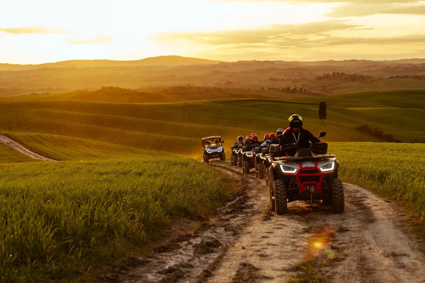 Escursione in Quad sulle colline del Chianti
