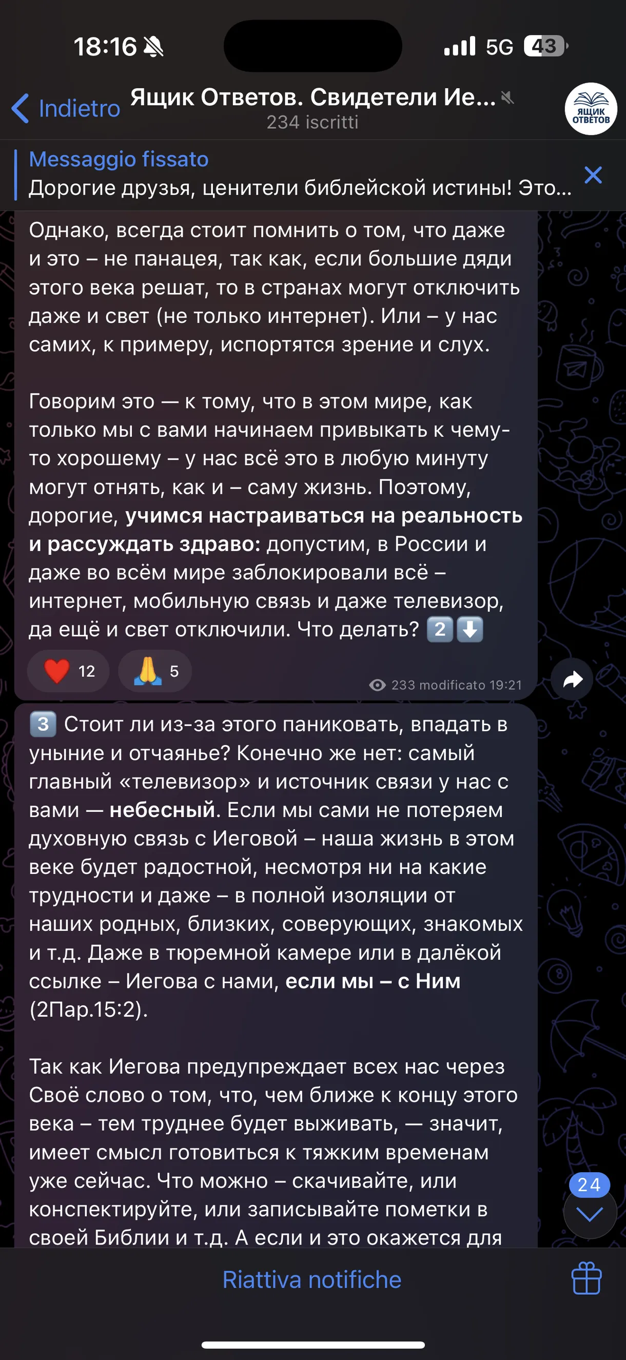 review